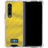 Sweden Soccer Flag Galaxy Z Fold4 5G Clear Case